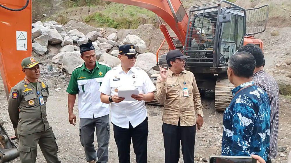 Aktivitas tambang ilegal CV. Anugrah di desa Sayuran Kecamatam Parang Magetan. IDN Times/ Riyanto.