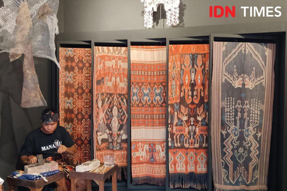 Kerajinan asal Sumba dilestarikan Manamu di Bali (Dok.IDN Times/Ayu Afria)