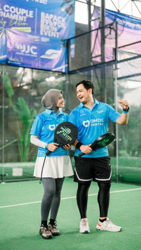 pasangan seleb main padel (instagram.com/tommykurniawan)