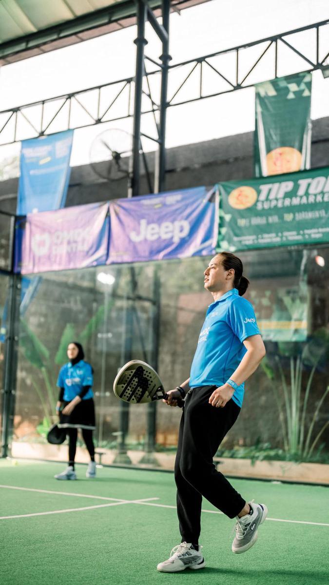 pasangan seleb main padel (instagram.com/cutratumeyriska)