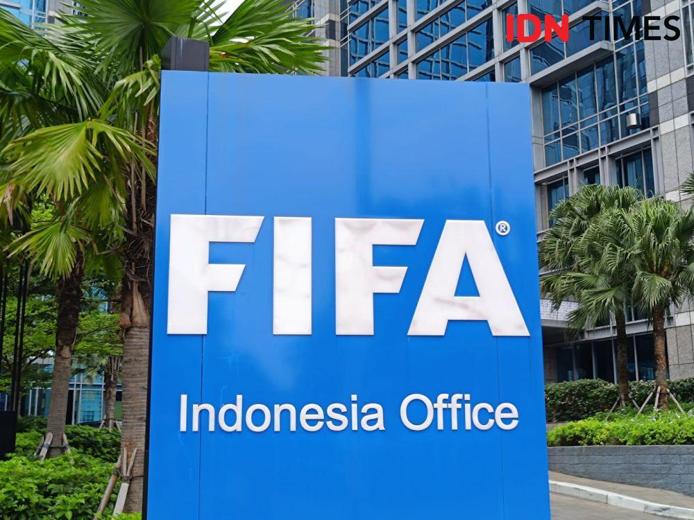 Potret kantor FIFA di Indonesia. (IDN Times/Tino).