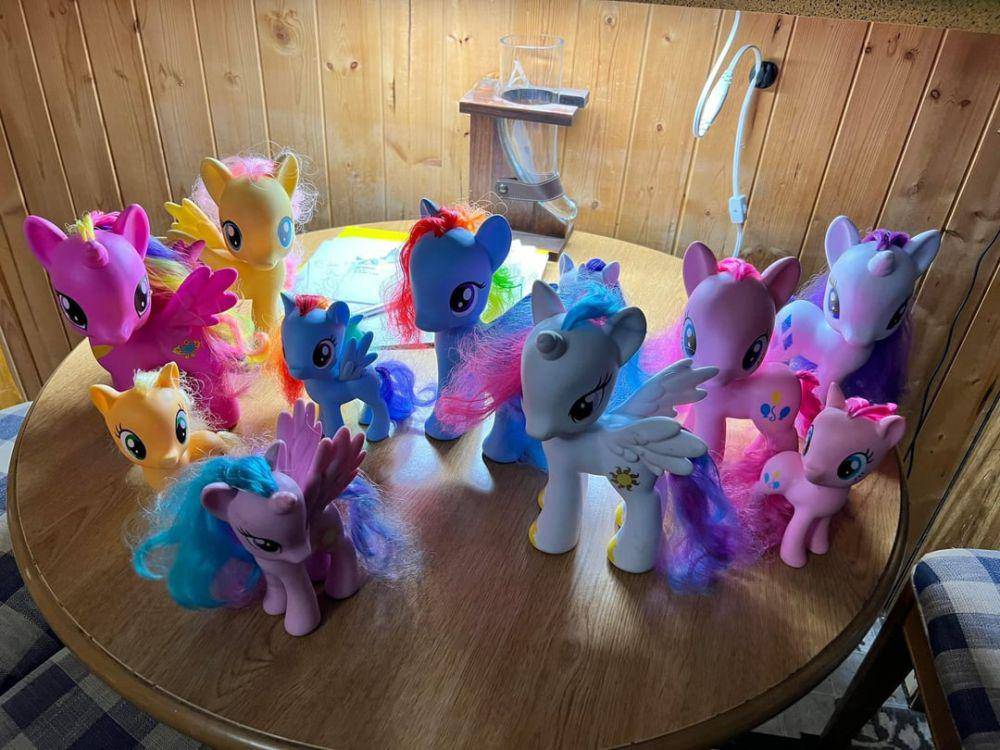 potret koleksi My Little Pony (reddit.com/r/mylittlepony)