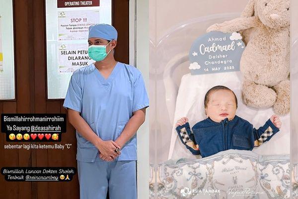 7 Potret Istri Chand Kelvin Melahirkan Anak Pertama, Bahagia Banget