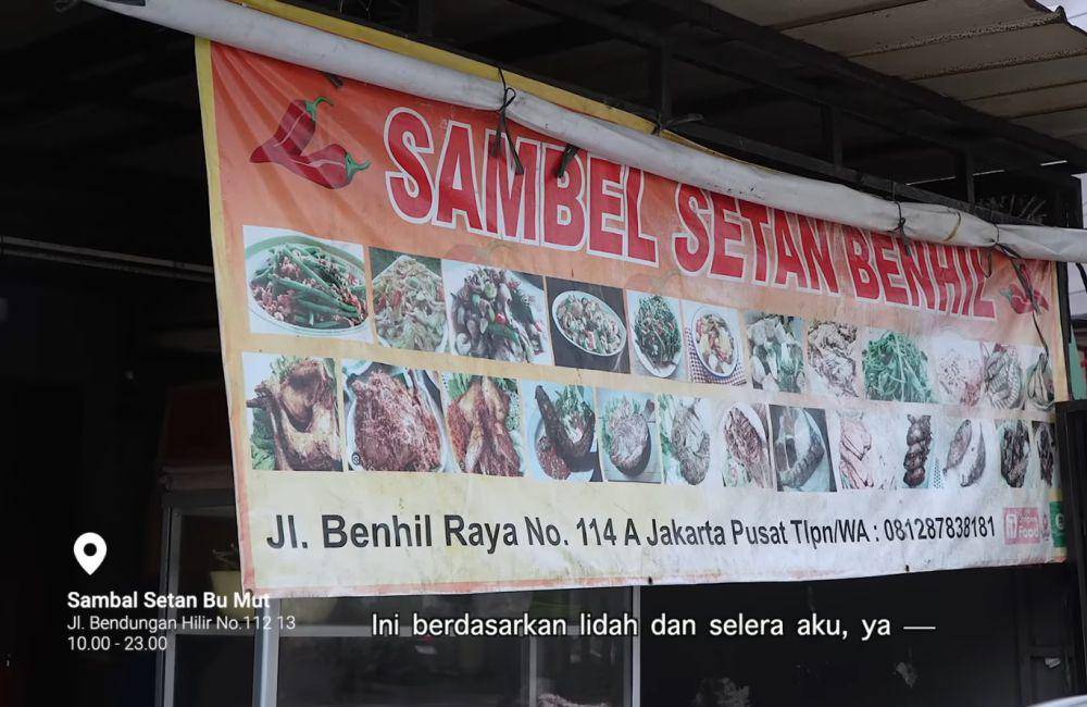 rekomendasi makanan pedas di Jakarta ala Ria SW (youtube.com/Ria SW)