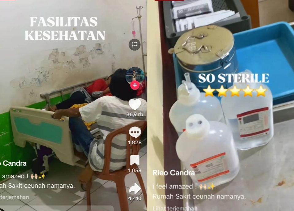 Viral! Penampakan Miris Fasilitas Kesehatan RSD Ryacudu Lampung Utara