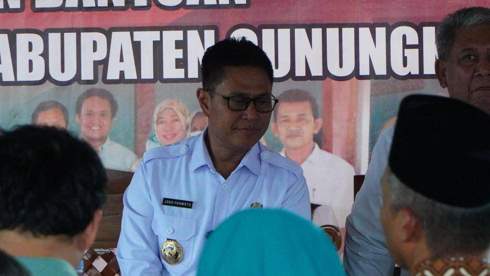 Wakil Bupati Gunungkidul, Joko Parwoto.(Dok.Diskominfo Gunungkidul)