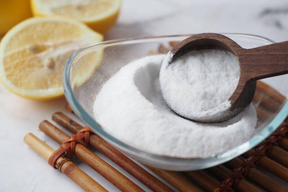 Potret soda kue dan lemon