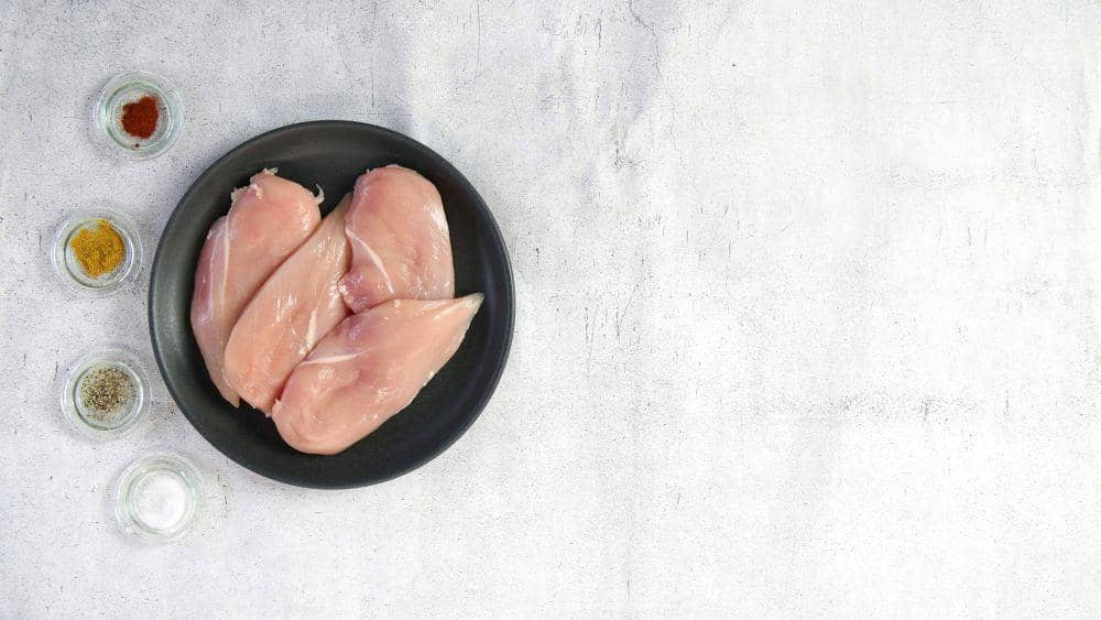 ilustrasi daging ayam tanpa tulang