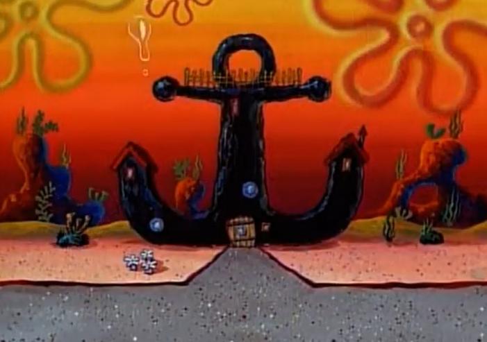 cuplikan rumah Tuan Krabs (dok. Nickelodeon/SpongeBob SquarePants)