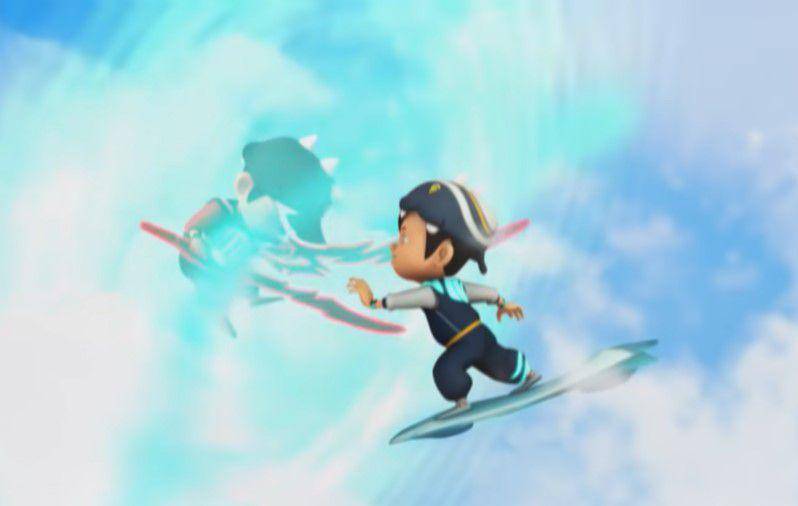 cuplikan BoBoiBoy angin (dok. Monsta/BoBoiBoy)