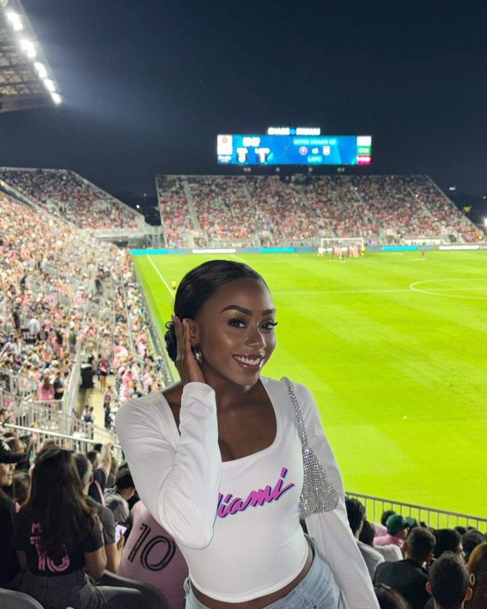Potret Miss Supranational Haiti 2025, Sklouchere Pierre (instagram.com/skgaloree)