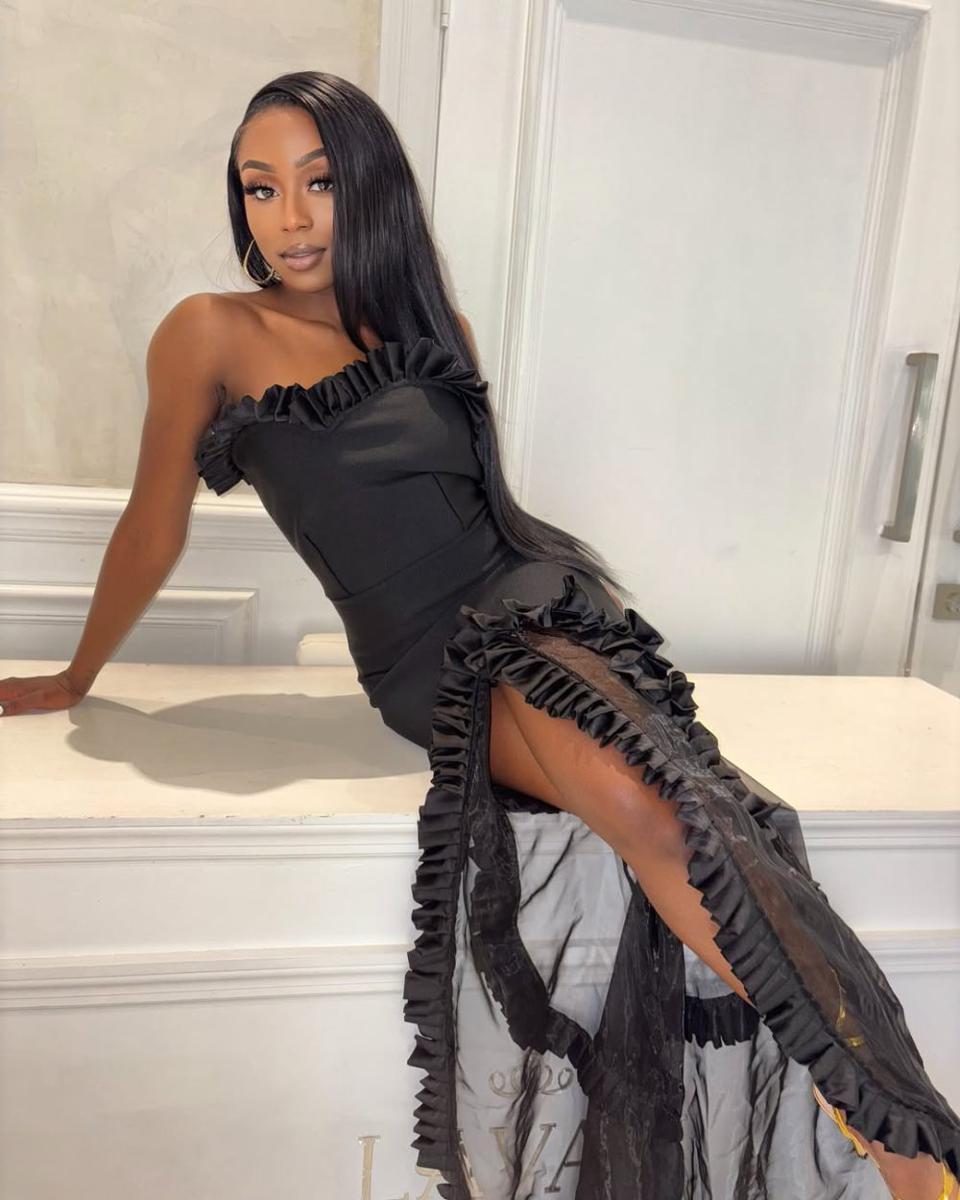 Potret Miss Supranational Haiti 2025, Sklouchere Pierre (instagram.com/skgaloree)