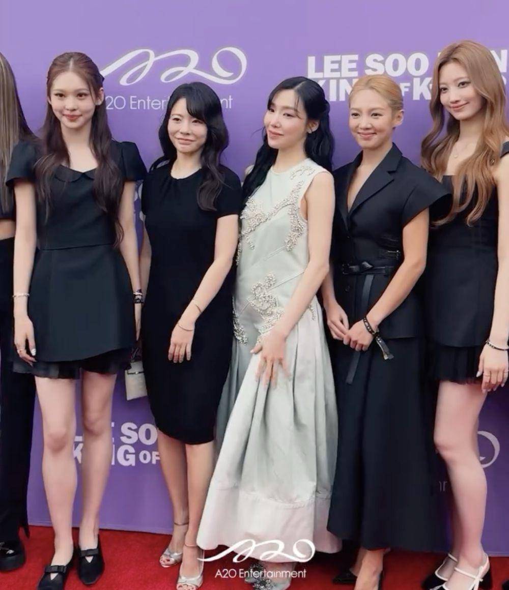 momen premiere film dokumenter Lee Soo Man (instagram.com/a2o_channel)