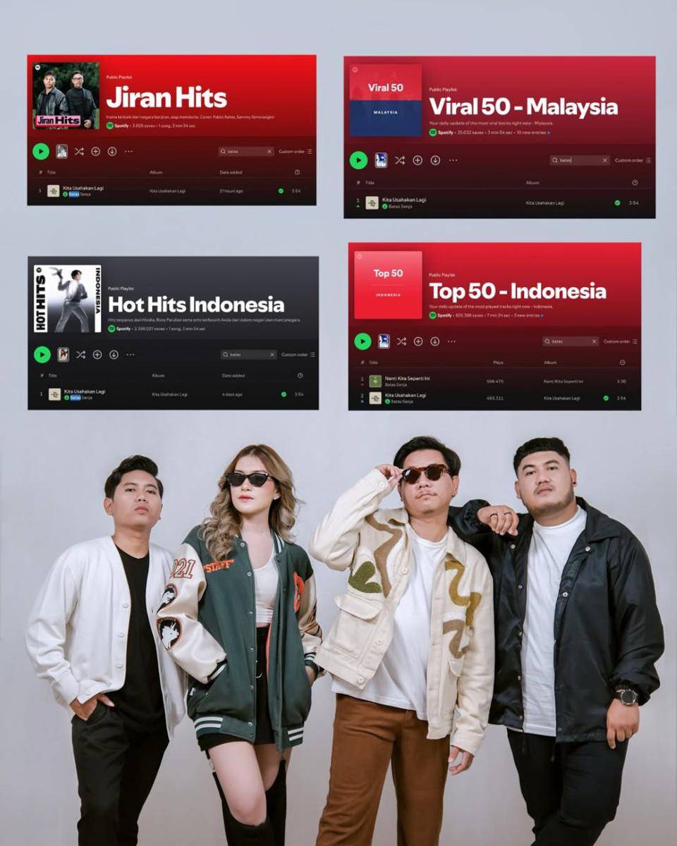 potret band Batas Senja (instagram.com/batassenjaofficial)