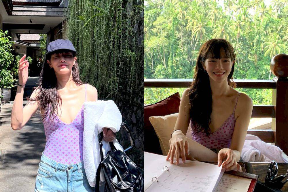 potret liburan Park Gyu Young di Bali (instagram.com/lavieenbluu)