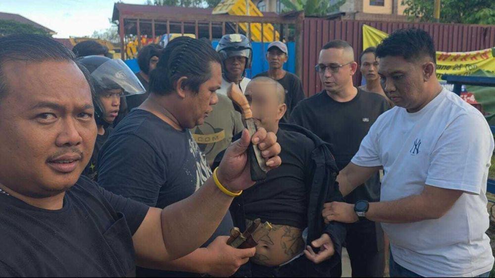 Todong Ojek Online Pakai Badik, Pria Bertato Ini Ternyata Residivis