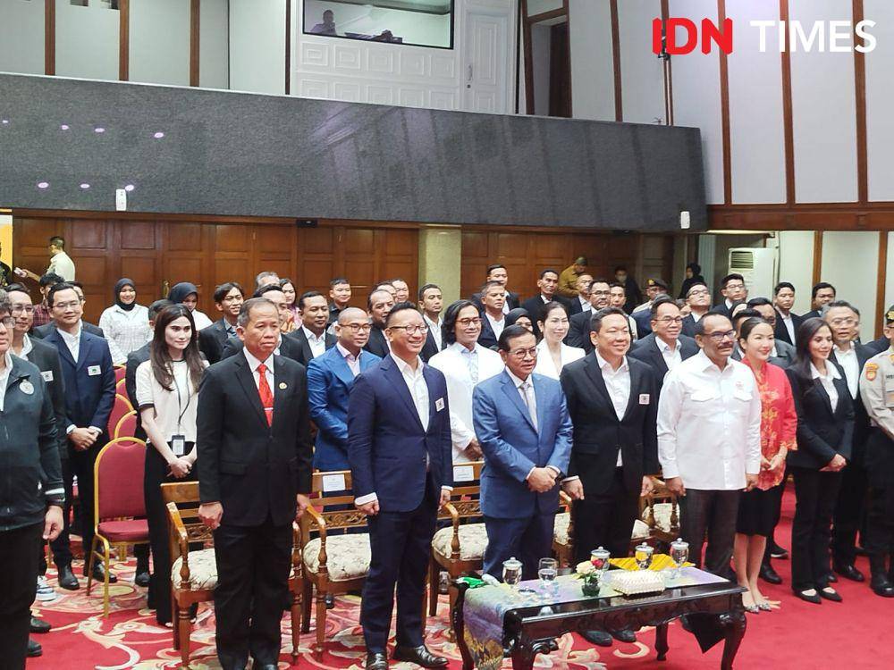 Pelantikan pengurus Pordasi DKI Jakarta periode 2025 sampai 2029. (IDN Times/Sandy Firdaus)