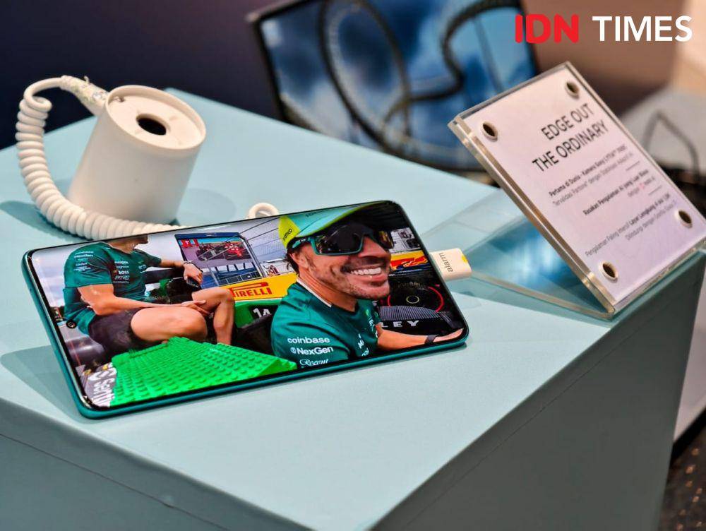 Motorola Edge 60 Fusion (IDN Times/Fatkhur Rozi)