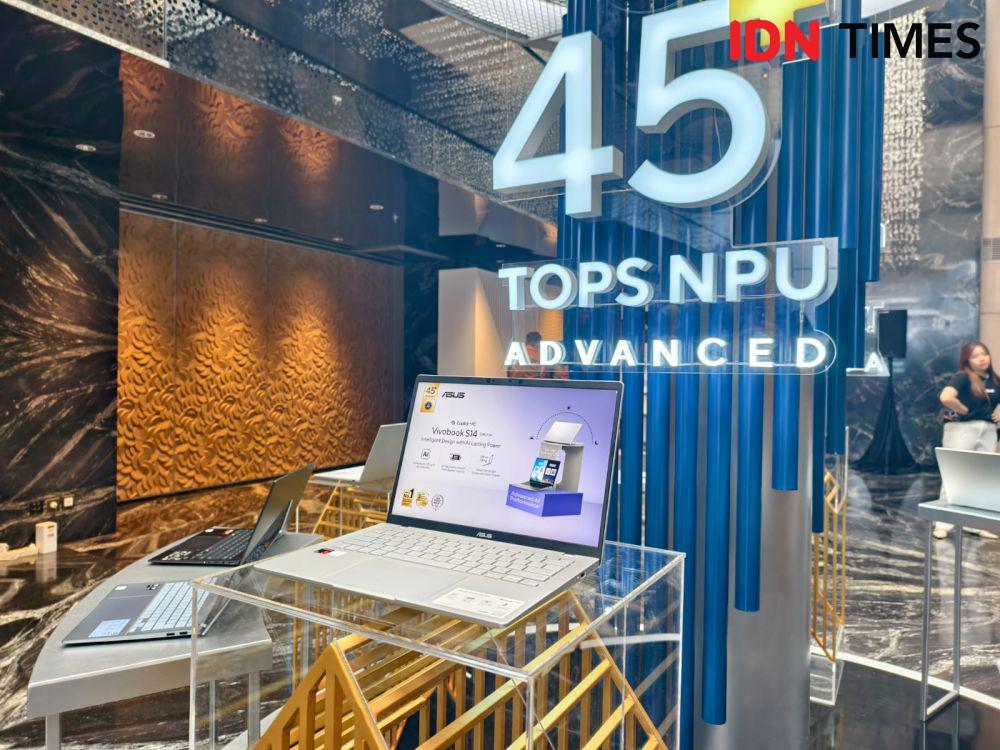 ASUS Vivobook S14 Hadir, Laptop AI yang Ringan, Tipis, dan Pintar