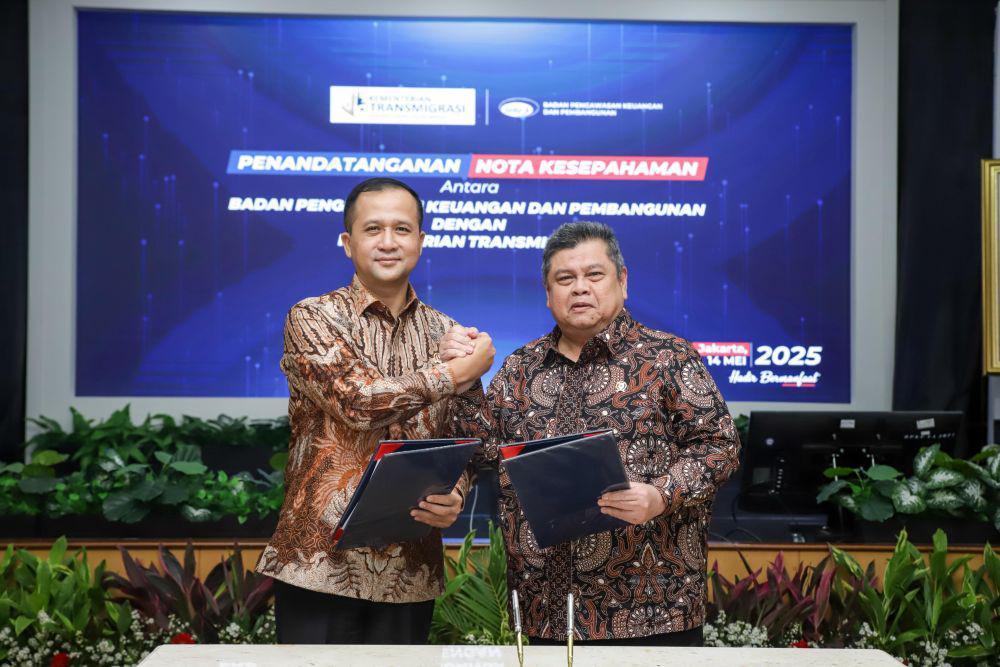 Kementrans & BPKP Teken MoU Dukung Tata Kelola Transmigrasi
