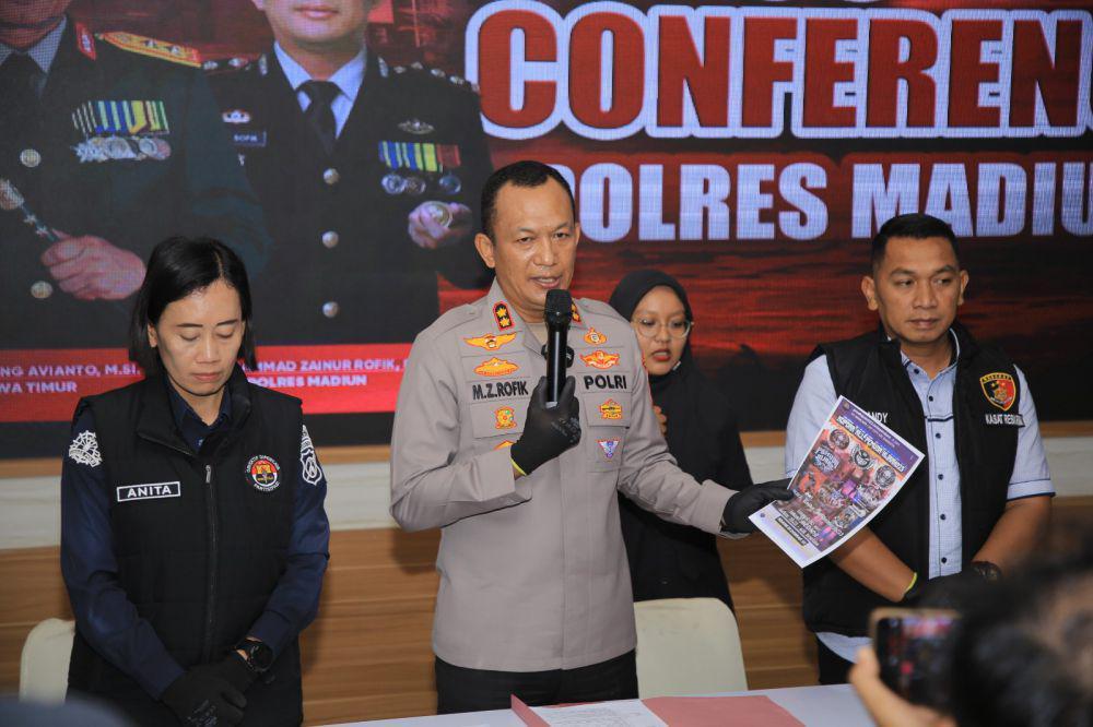 AKBP Muhammad Zainur Rofik Kapolres Madiun. IDN Times/ Riyanto.
