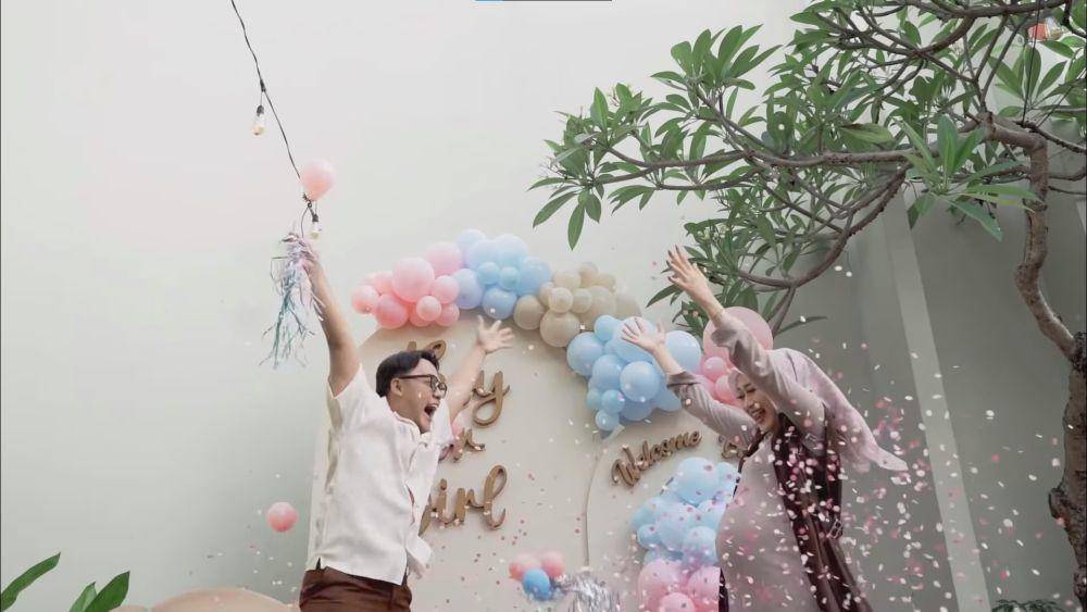 potret gender reveal istri Danang Pradana (danang_official91)