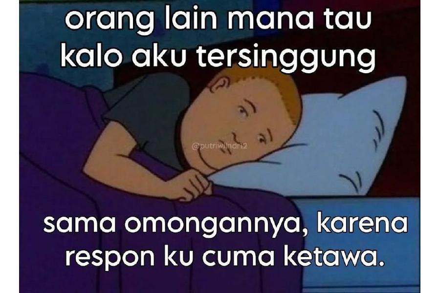 8 Meme Kocak Lagi Murung, Banyak Pikiran Sampai Bingung!