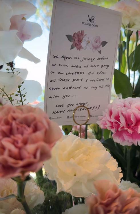 anniversary Nana Mirdad dan Andrew White (Instagram.com/nanamirdad_)
