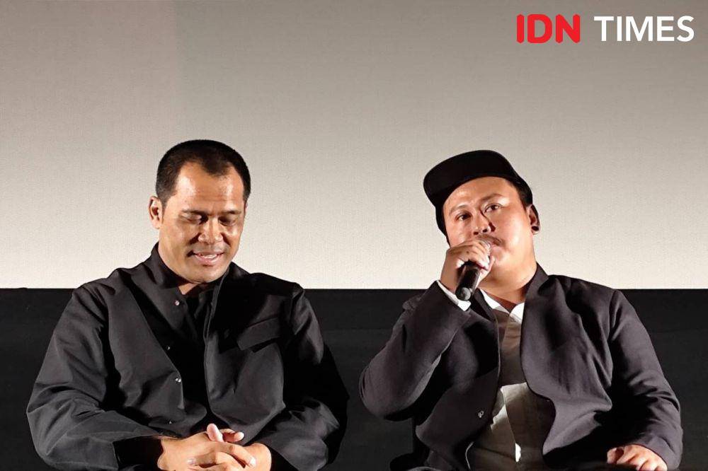 Eden Junjung di Gala Premiere Angkara Murka di XXI Epicentrum, Jakarta, Kamis (15/5/2025) (dok. IDN Times/Shandy Pradana)