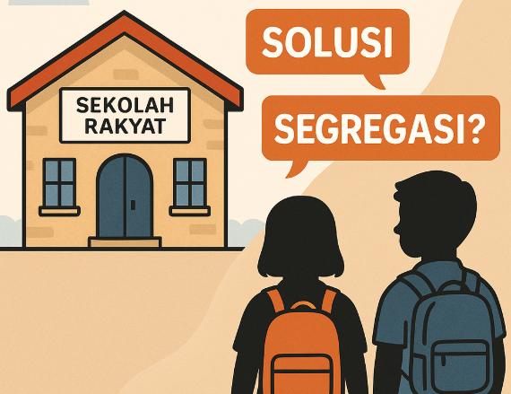 ilustrasi sekolah rakyat