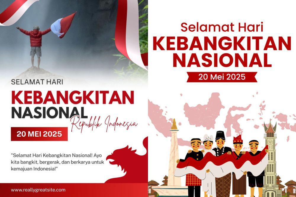 9 Poster Hari Kebangkitan Nasional 2025, Kobarkan Semangat Juang!