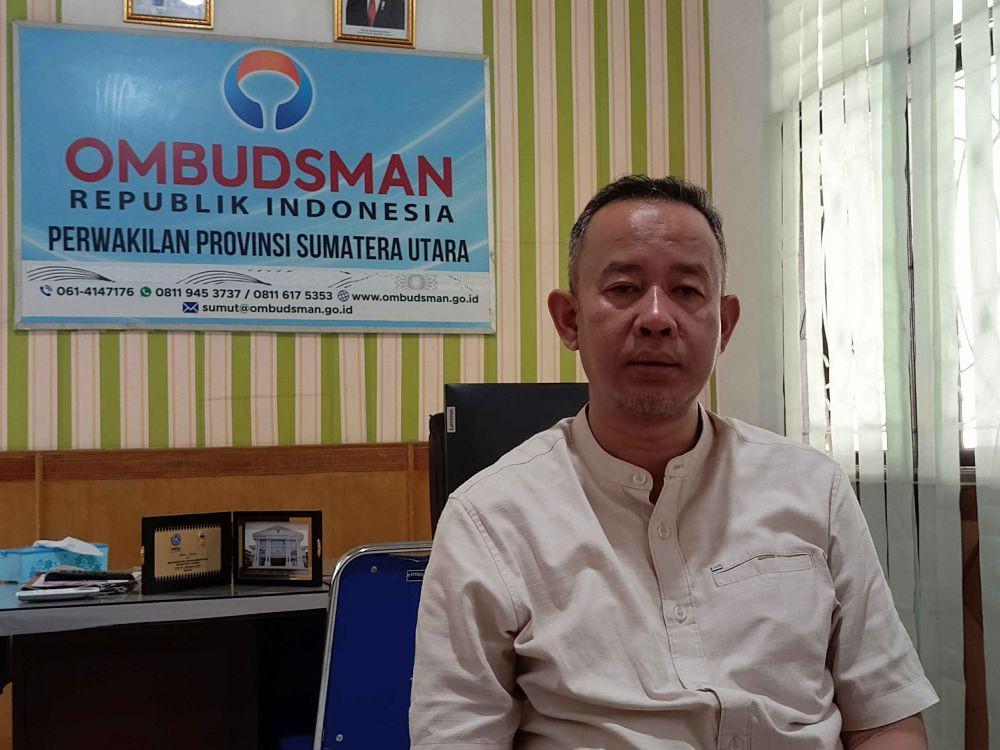 Kepala Perwakilan ORI Sumut Herdensi Adnin. (IDN Times/Prayugo Utomo)
