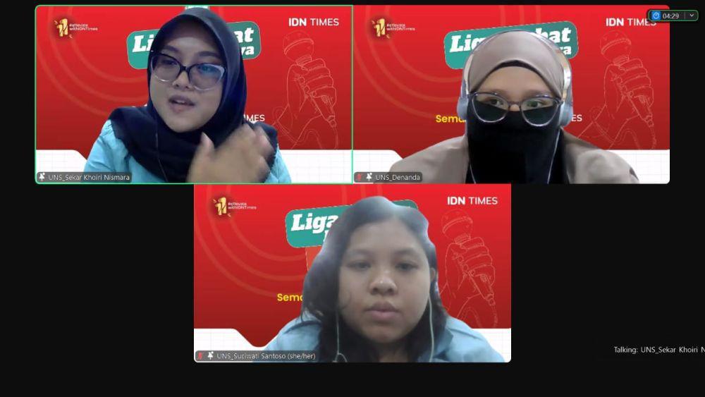 UNS Kalahkan USU di Penyisihan Liga Debat Mahasiswa 2025