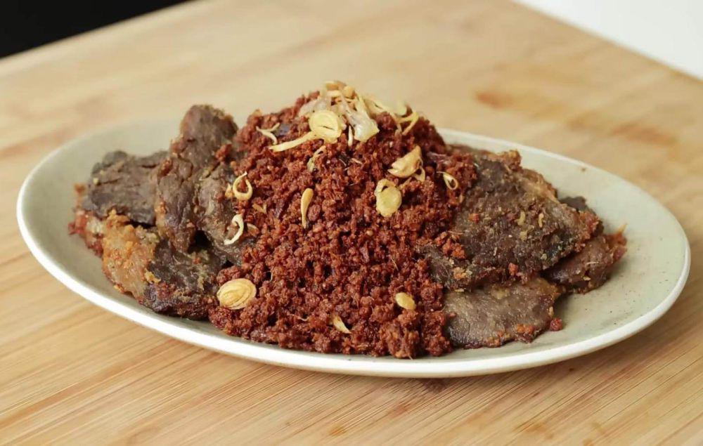 Resep Empal Serundeng Kemiri, Cocok buat Lauk Nasi Hangat