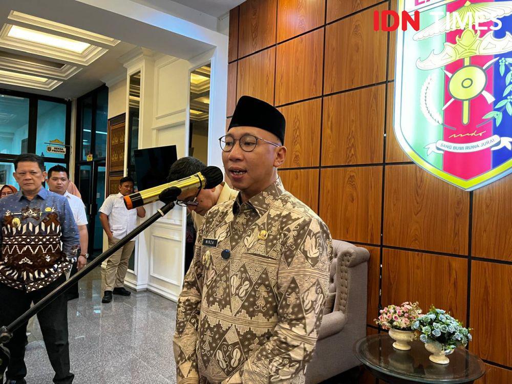 100 Hari Kerja, Gubernur Lampung Gelontorkan Anggaran Jalan Rp3 Miliar
