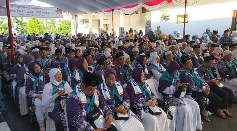 Calhaj asal Kota Sukabumi (IDN Timea/Fatimah)