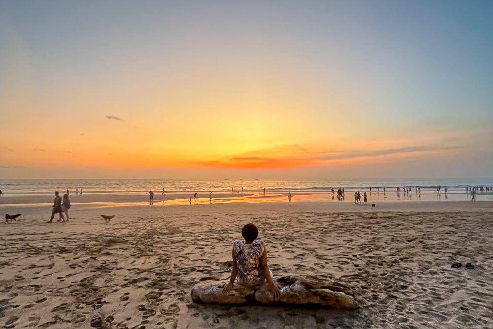 langit senja di Pantai Kayu Aya (dok.pribadi/Natalia Indah)