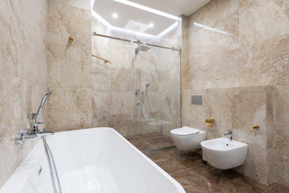 ilustrasi toilet dengan bidet (pexels.com/Max Vakhtbovycn)