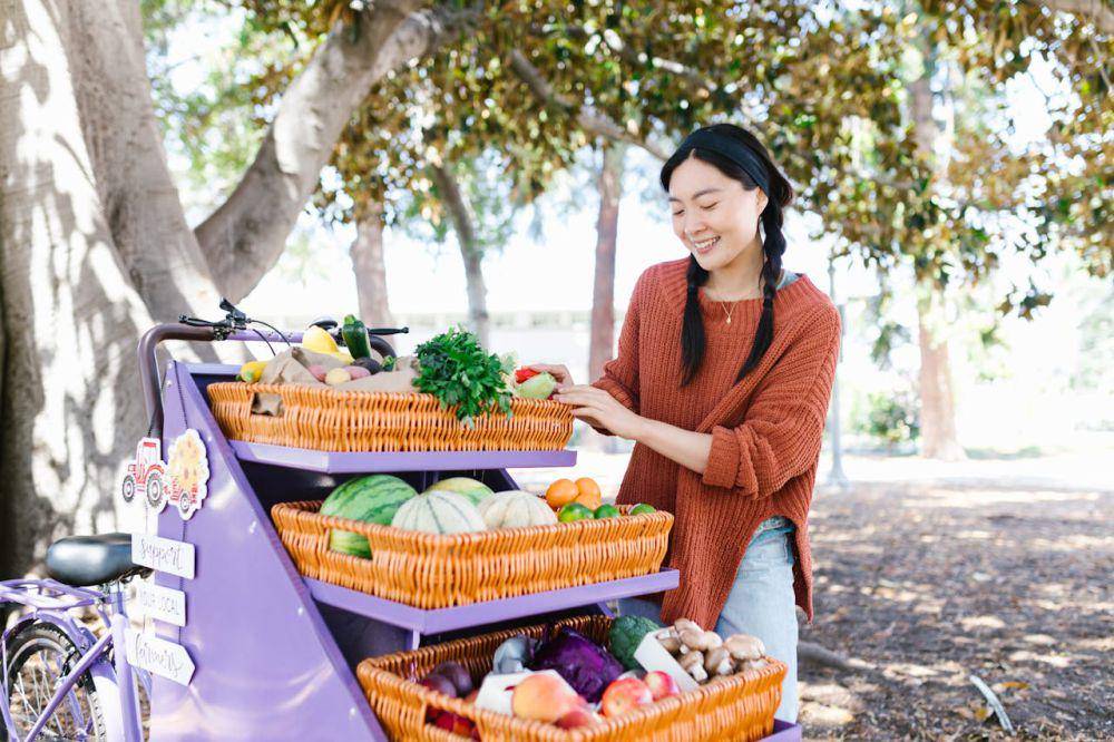 ilustrasi pedagang sayur dan buah (pexels.com/RDNE Stock project)