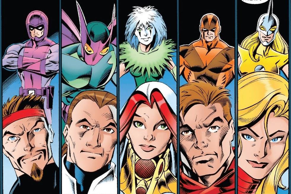 daftar anggota Thunderbolts pertama (dok. Marvel Comics/Thunderbolts)