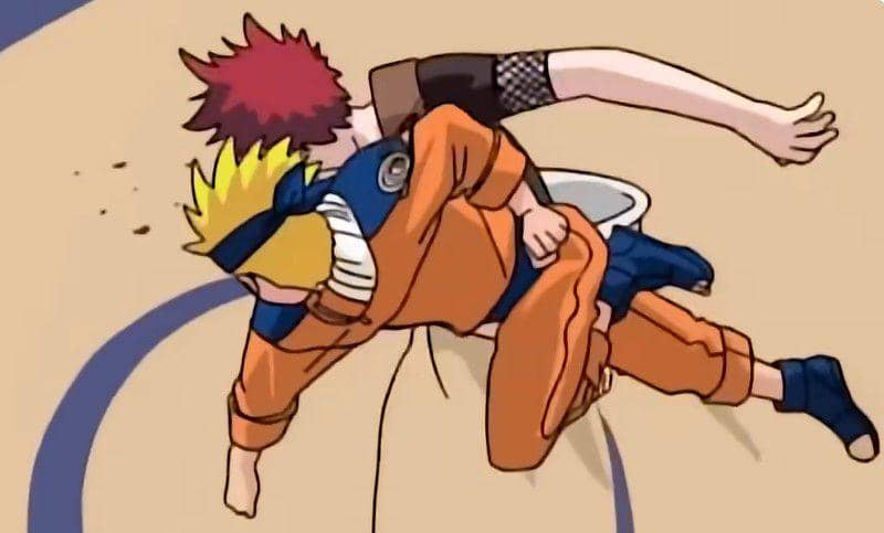 cuplikan Gaara vs Naruto (dok. Tabularspokesman/Naruto)