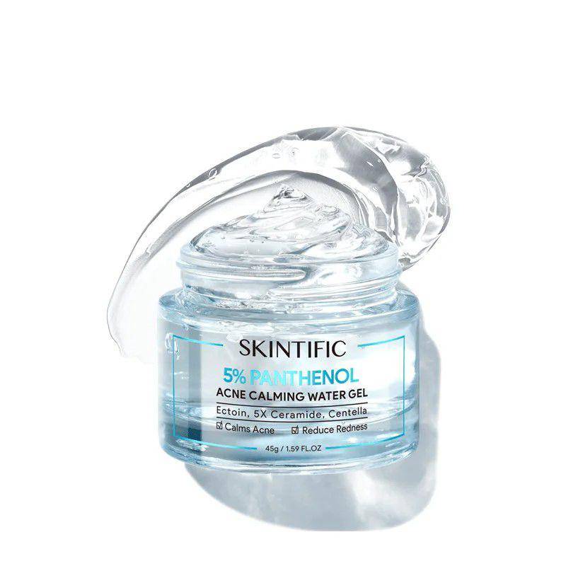 SKINTIFIC 5% Panthenol Acne Calming Water Gel (skintificindonesia.com)