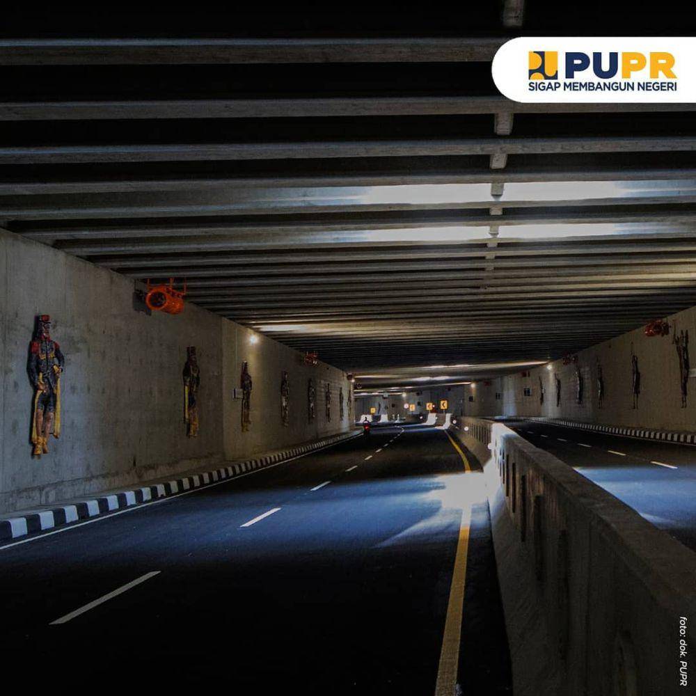 potret Underpass Yogyakarta International Airport (YIA) (instagram.com/kementerianpu)
