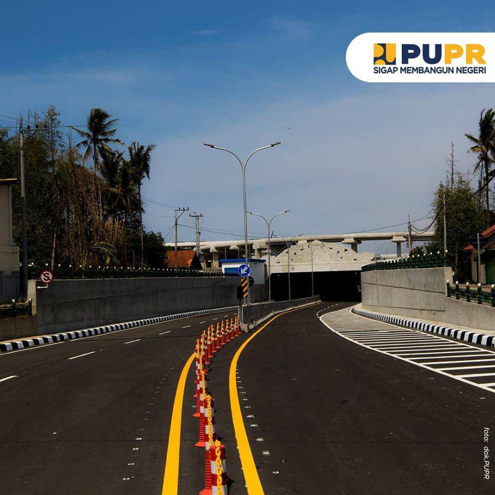 potret Underpass Yogyakarta International Airport (YIA) (instagram.com/kementerianpu)