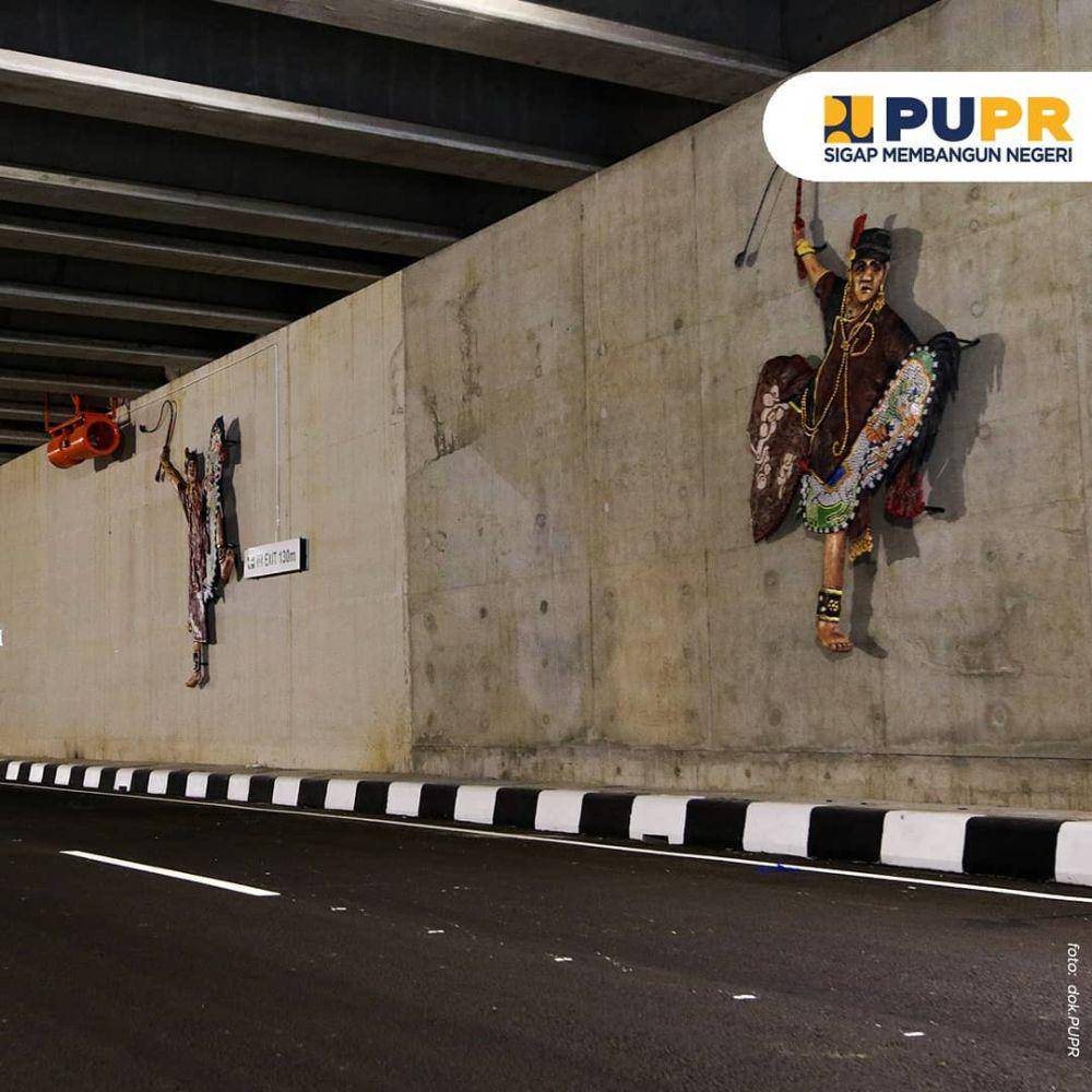 potret Underpass Yogyakarta International Airport (YIA) (instagram.com/kementerianpu)