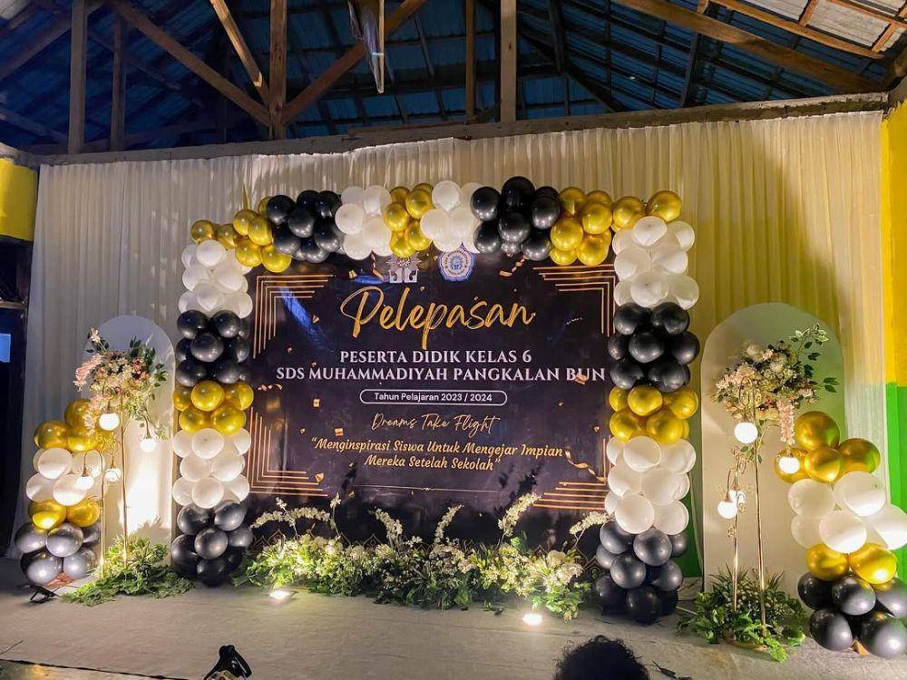 Dekorasi perpisahan sekolah. instagram.com/adeabbasy.project)