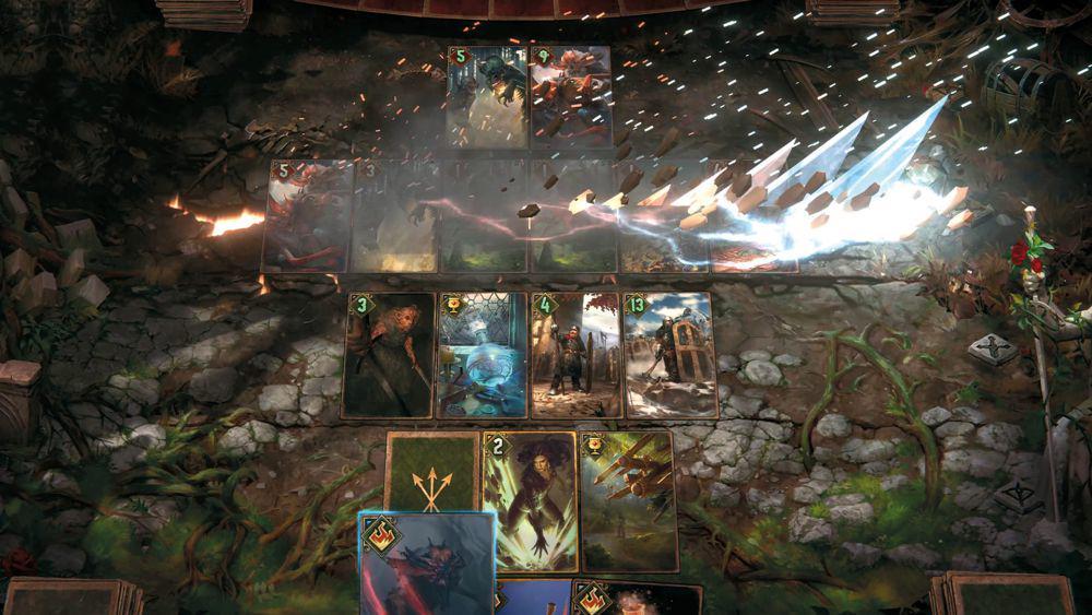 Gameplay dari game GWENT: The Witcher Card Game (2019) (dok. CD PROJEKT RED/GWENT: The Witcher Card Game)