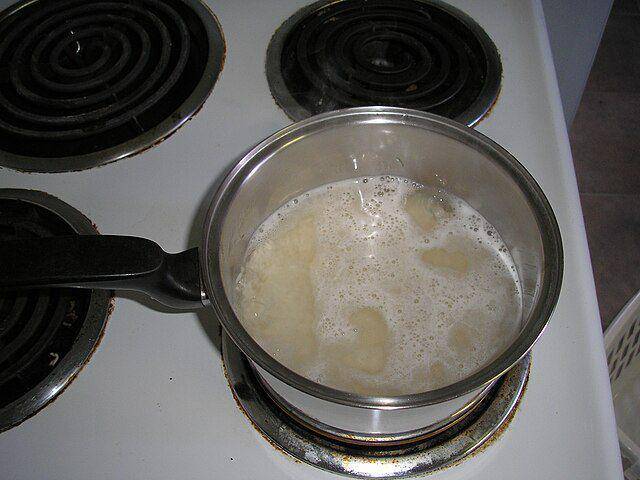 ilustrasi masak nasi (commons.wikimedia.org/One Salient Oversight)