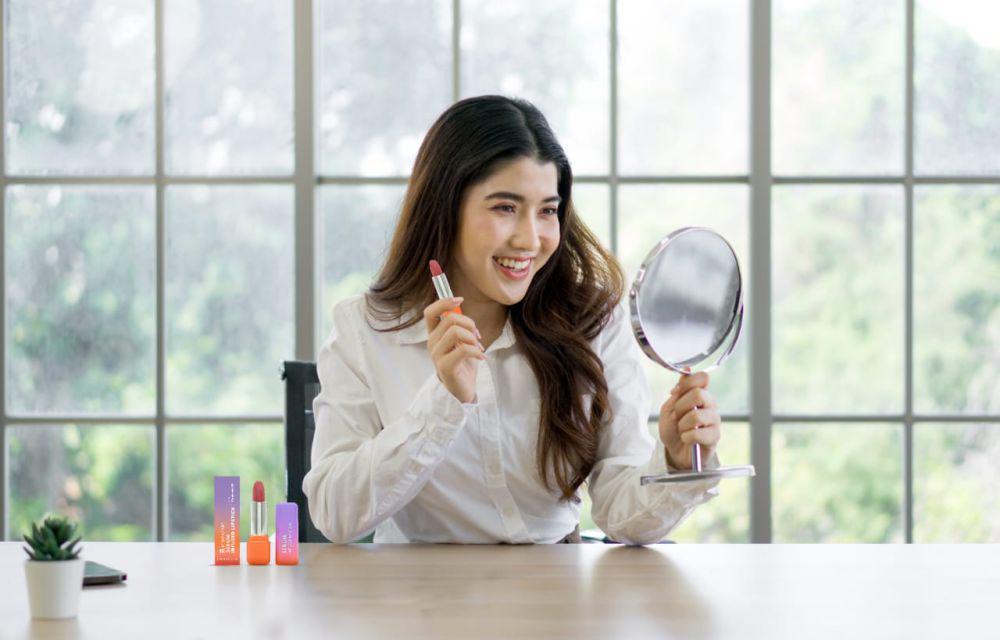 potret Purbasari Serum Infused Lipstick (dok. Purbasari)