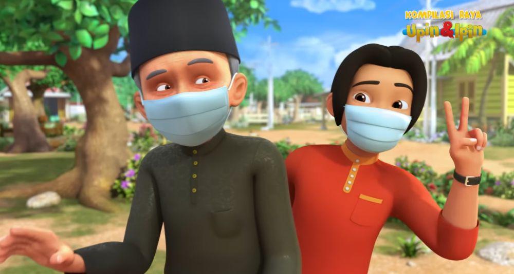 cuplikan serial Upin & Ipin (youtube.com/Les' Copaque Production)